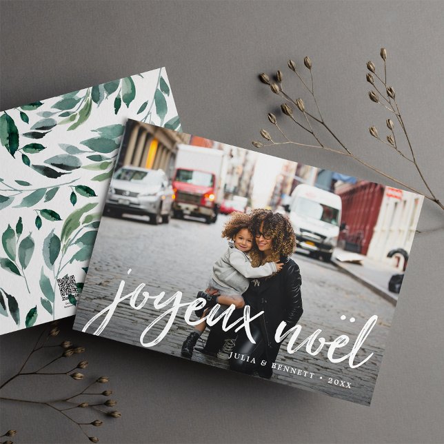 Abundância de inverno | Cartão com fotos de férias (Criador carregado)