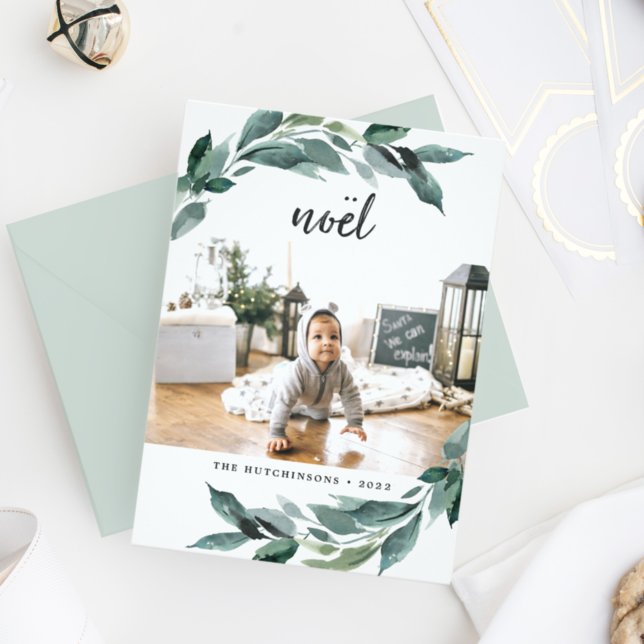 Abundância de inverno | Cartão com fotos de férias (Criador carregado)