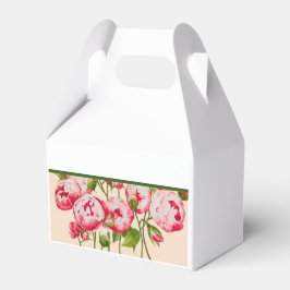 Abundância Rosa numa Caixa de Favor Gable