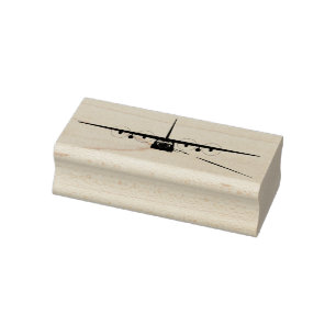 AC-130 Carimbo de Madeira Frente do Avião de Avião