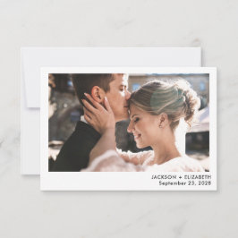 Acaba de se casar anúncio de foto de fuga para cas