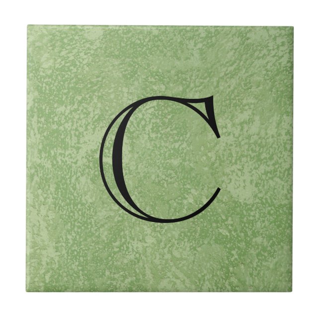 Acabamento Falso Monogram Marmorino Verde (Frente)