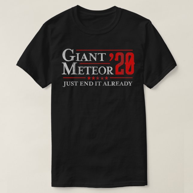 Acabe Já Com A Pullover De Meteor 2020 Gigante (Frente do Design)