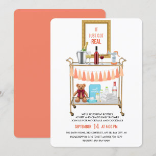 Acabou De Receber Um Convite De Chá de fraldas