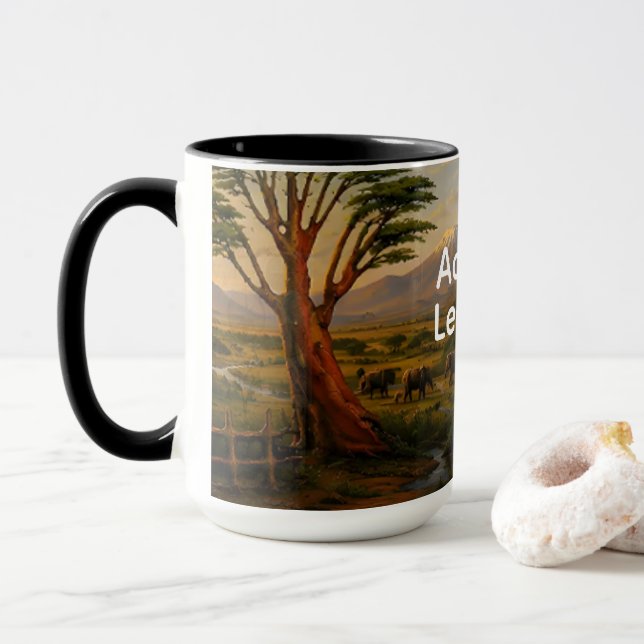 Acacia Legacy™ Grande Fenda Matinal | Caneca de Ce (Com Donut)