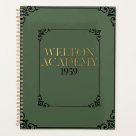 ACADEMIA DE WELTON - PLANEJADOR DE ACADEMIA ESCURA