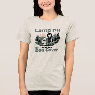Acampamento com a Camisa-T da Minha Mulher-Cachorr