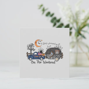 Acampamento de Dia de as Bruxas engraçado