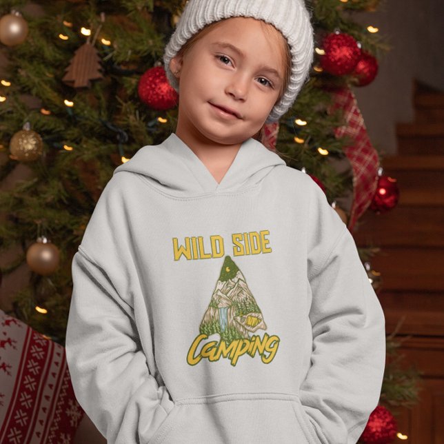 Acampamento de tendas da floresta do lado selvagem (Criador carregado)