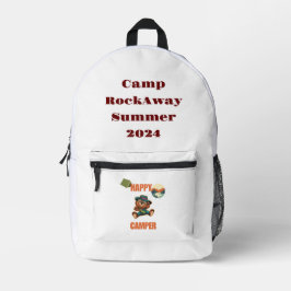 Acampamento De Verão Traz Um Feliz Urso Caçador