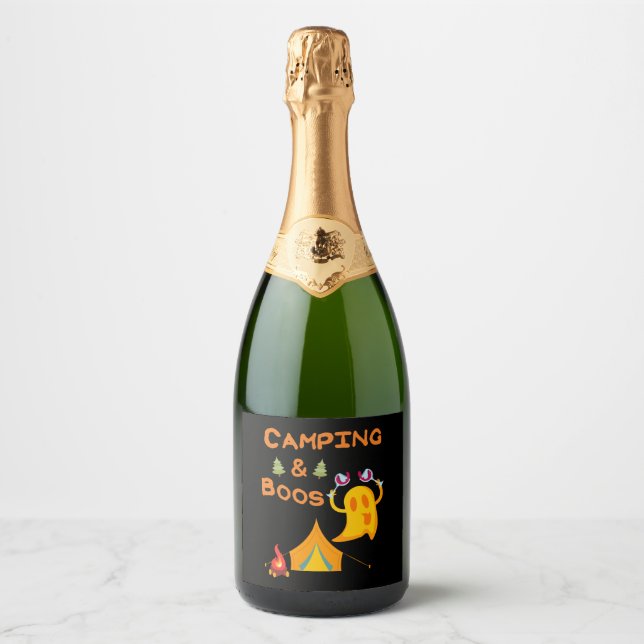 Acampamento e Boos Fantasma Campanha de Vinho no H (Frente)