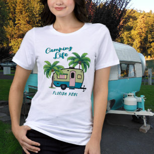Acampamento Tropical Palmeiras Retro