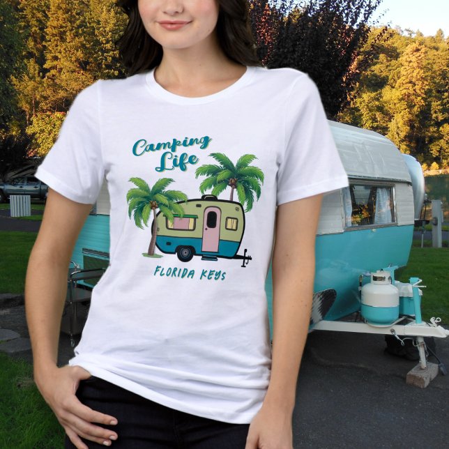 Acampamento Tropical Palmeiras Retro (Criador carregado)