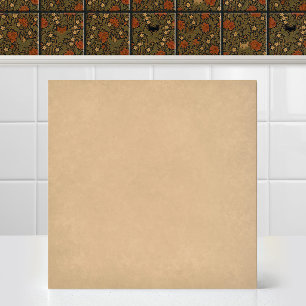 Acanthus Folha de Gato William Morris Bege Acento