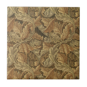 Acanthus Leaves por William Morris, Têxtil Antiqua