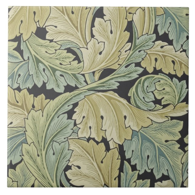 Acanthus projetado por William Morris 1875 (Frente)
