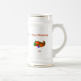 Ação de Graças Caneca de cerveja Cornucopia