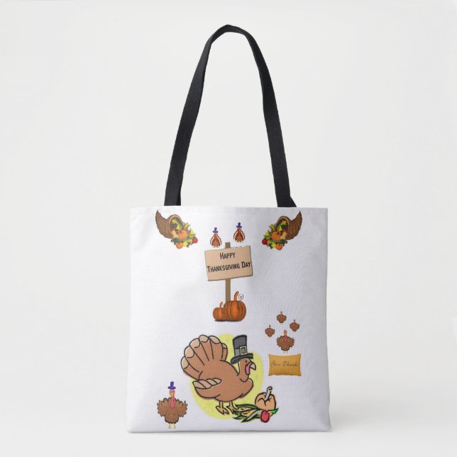 Ação de Graças de Tote bag