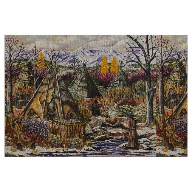 Ação de Graças do Tecido Cayuse (Fat Quarter)