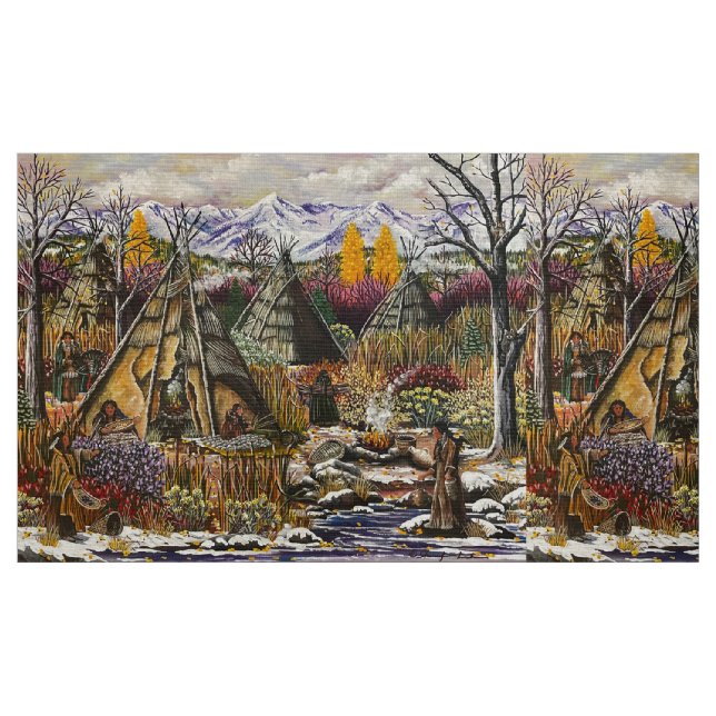 Ação de Graças do Tecido Cayuse (Fat Quarter)