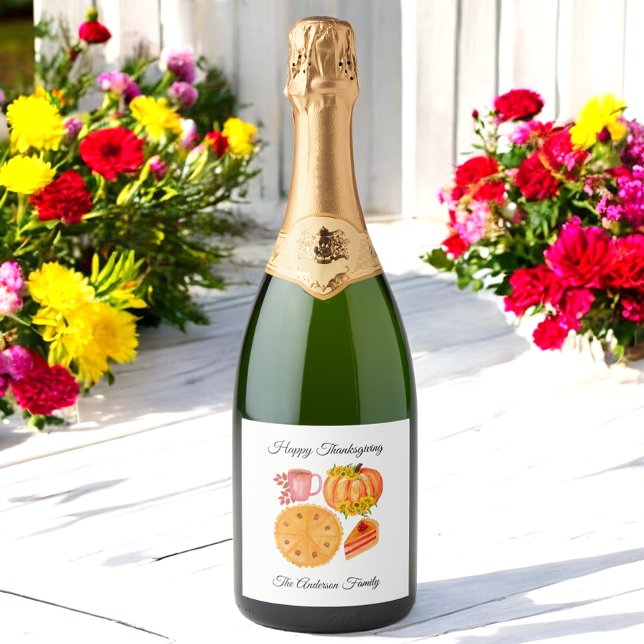 Ação de Graças Espalhou Latte Laranja Branco (Criador carregado)