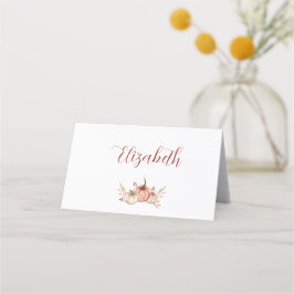 Ação de Graças Local Jante Cartão Pumpkin Spice