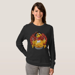 Ação de Graças Longa Camisa De Capa Turquia