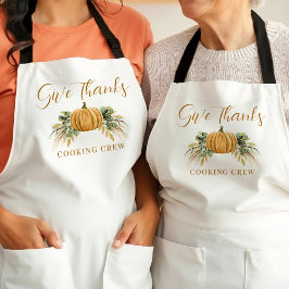 Ação de Graças Pumpkin Dá aos Obrigados Tripulação