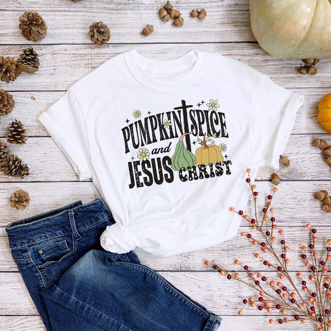 Ação de Graças Pumpkin Spice Jesus Cristo Caiu (Criador carregado)