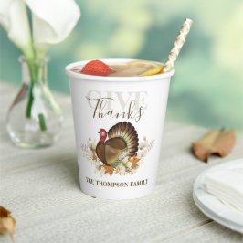 Ação de Graças Simples Turquia Elegante Dar Obriga