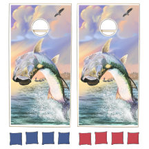 Ação do Tarpon no Sunset