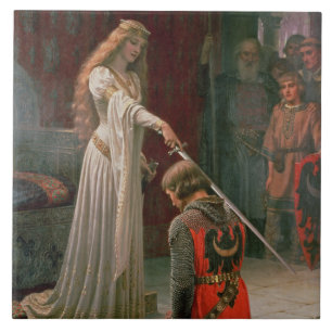 Accolade (por Edmond Blair Leighton)