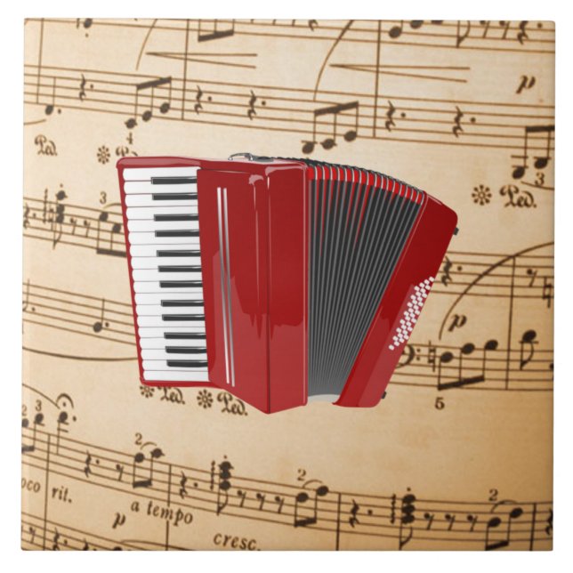 Accordion Music, design popular  (Frente)