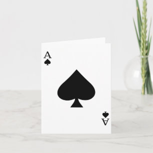 Ace Do Pá De Espadas Do Fato De Cartões Figurino D