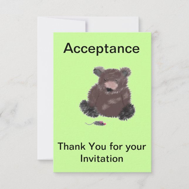 Aceitação de Convite (Frente)