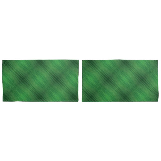 Aceitação | Padrão de Boho Eclético Verde (Frente - conjunto)