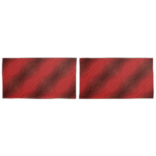 Aceitação Padrão de Boho Eclético Vermelho