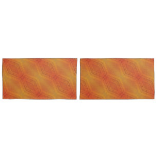 Aceitação Padrão do Shibori Amarelo Vermelho Lar