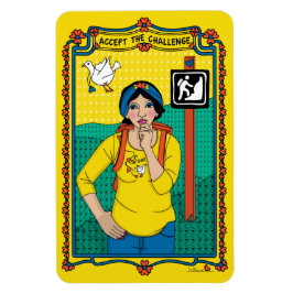 Aceite o ímã do frigorífico Challenge_B_4x6