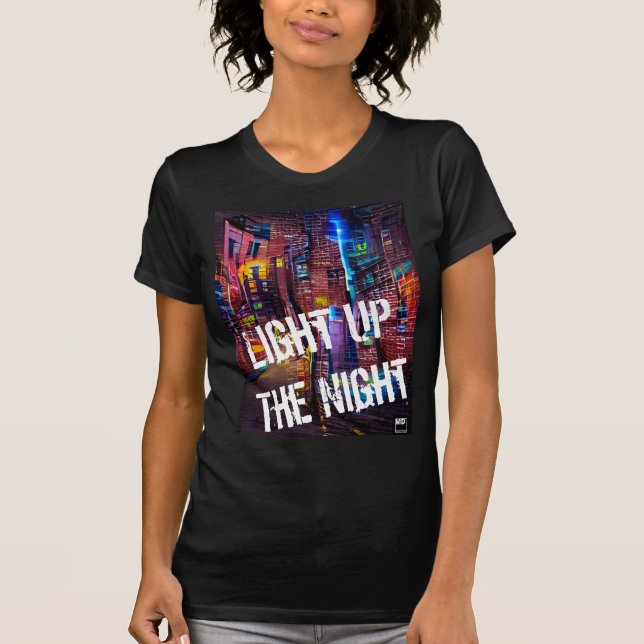 Acenda A Noite 3 - Camisa T De Cor Válida (Frente)