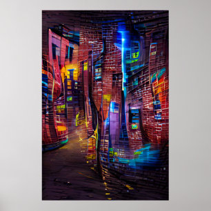 Acenda A Noite 3 - Poster De Cor Válida