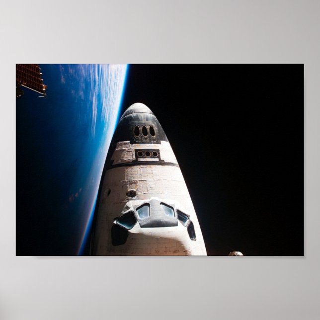 Acendimento espacial em poster espacial com terra (Frente)