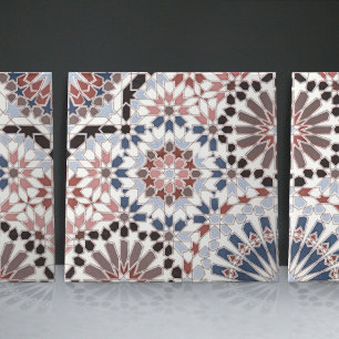 Acento de Decoração de Casa com Azulejo Marroquino