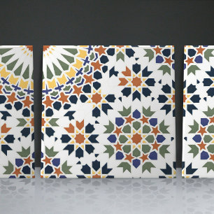 Acento de Decoração de Casa com Azulejo Marroquino