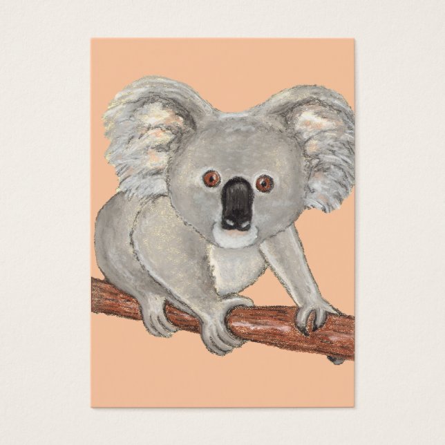 Aceo Art Card ~ Koala Bear (Frente)