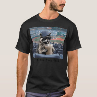 Acerte a Bola Danada do Guaxinim Camiseta Divertid