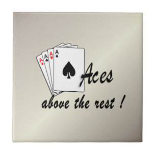 Aces acima do resto Dourado antigo