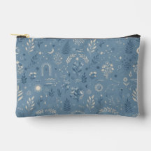 Acessório Azul Poeirento Botânico Celestial Boho