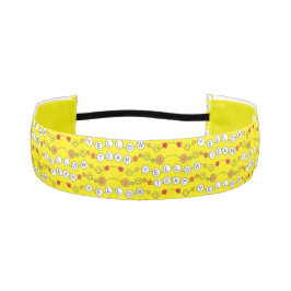 Acessório de Cabelo Amarelo da Equipe da Guerra de