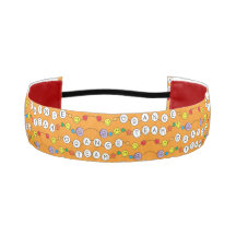 Acessório de Cabelo da Equipe Laranja da Guerra de